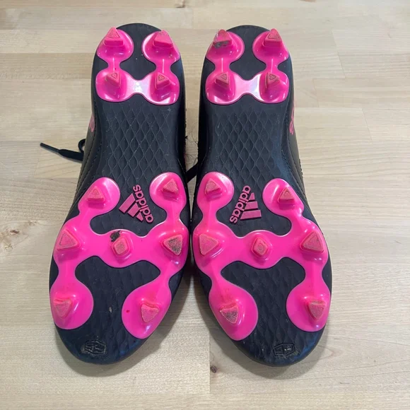 Adidas Goletto VII FG J Youth Soccer Cleats Size 3 – Black & Pink - Picture 5 of 7